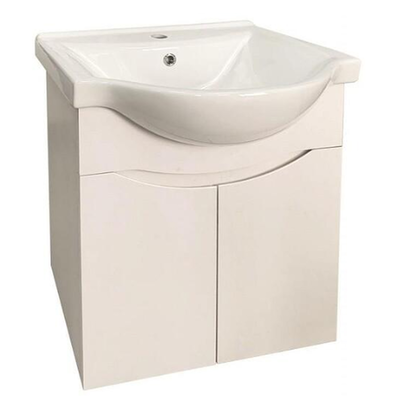 Inter ceramic bathroom furniture with washbasin 5549 55x49x60cm white
