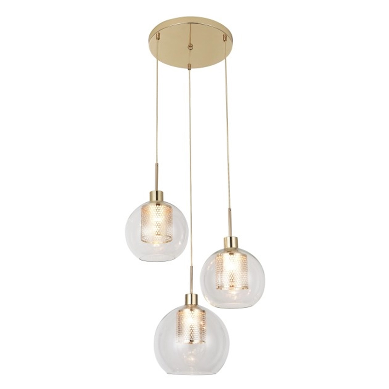 Philana pendant lighting 3light gold, , medium-null