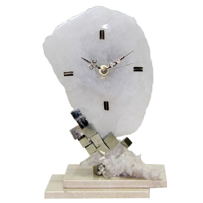 Rock crystal clock scale base small, , medium