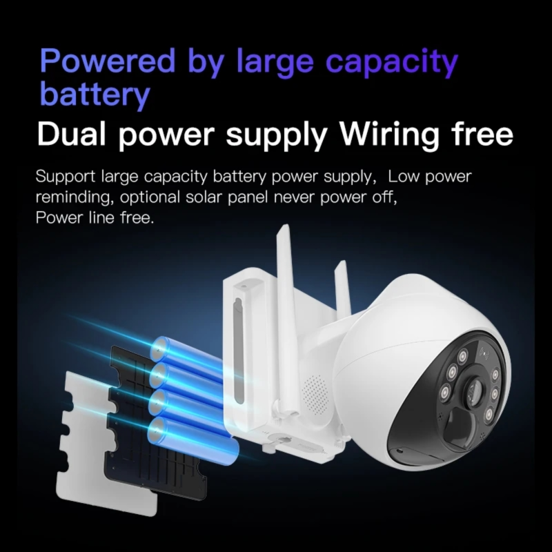 Vstarcam 4G ηλιακή κάμερα bg69, 10000mAh, ip66, 3mp, pir, pt, , medium-null