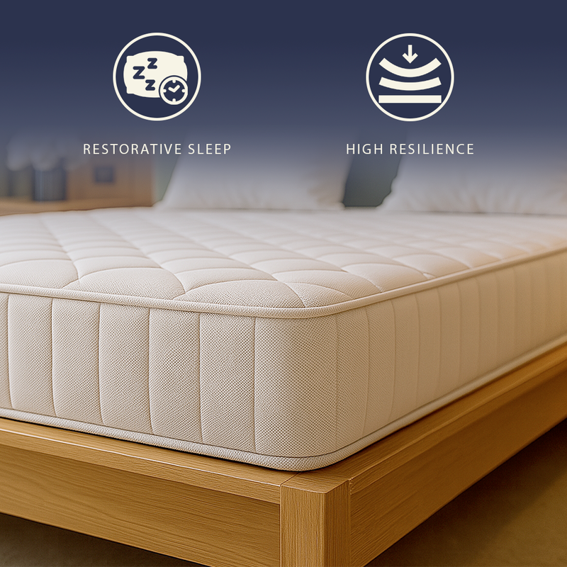 Nuri pro | memory foam mattress | height 20 cm | orthopedic and fire resistant | antiallergic and antibacterial cover | medical device class 1 | made in italy | 140 x 200 cm-null
