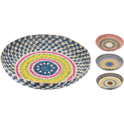 H & s collection wall decoration seagrass 40x7cm - assorted colors, , medium