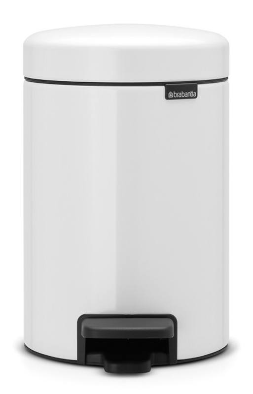 Product image: Brabantia new icon pedal bin 5l - matt steel-null
