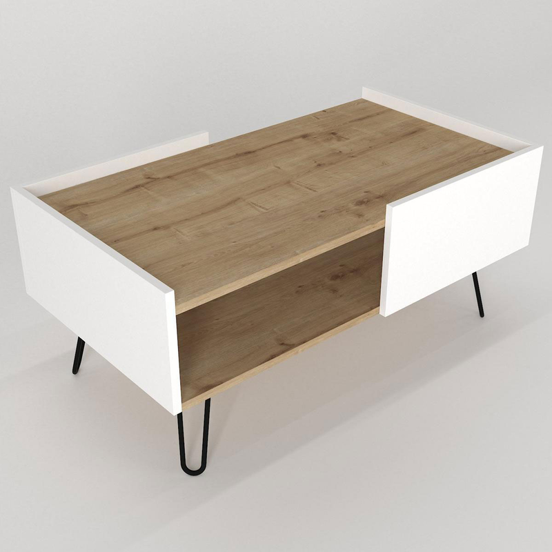 Artelibre 14410190 serifos coffee table - natural/white, , medium-null
