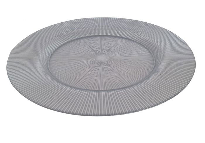 Product image: Serving platter grey 33cm, , medium-null