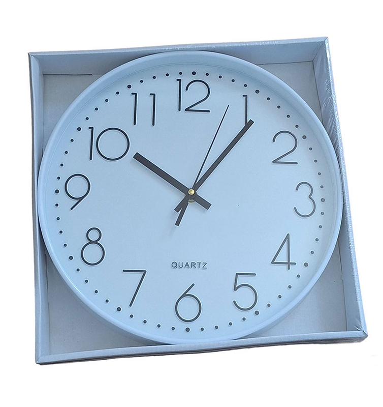 Product image: Clock silver large, , medium-null