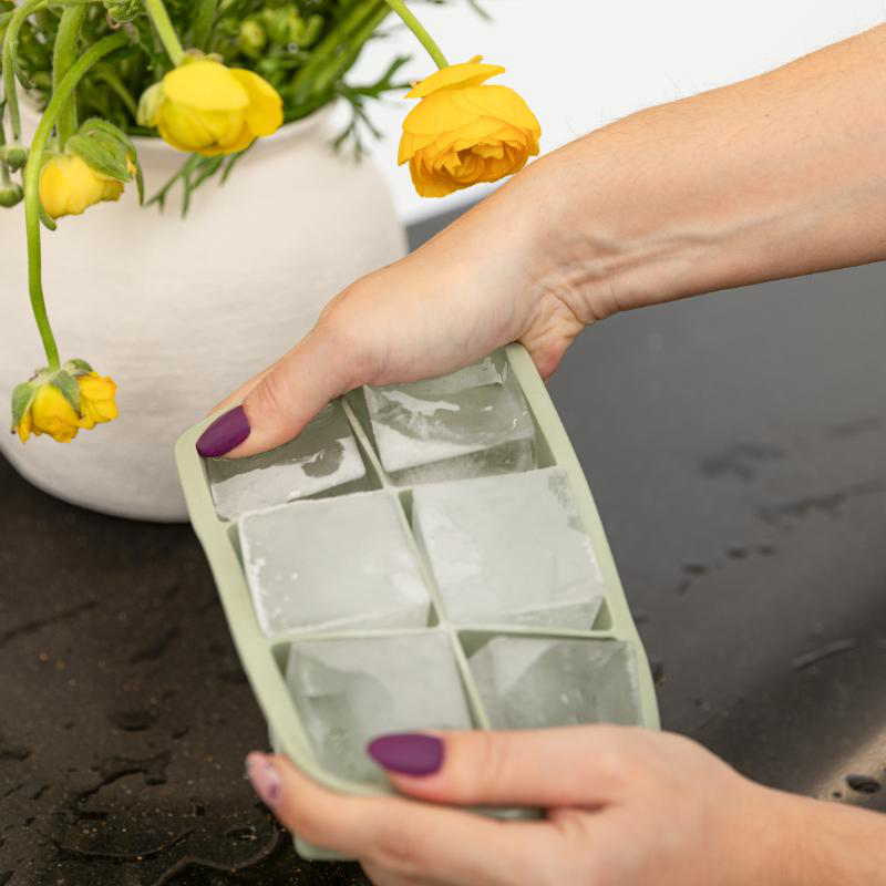 Estia silicon ice cube tray 6-case - mint, , medium-null