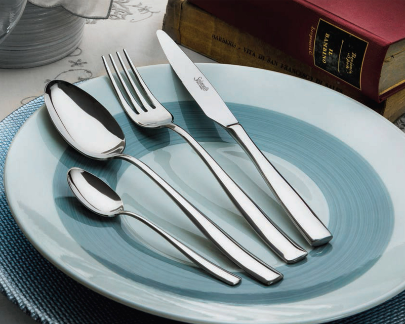 Spoon flow 18/10 x3, , medium-null
