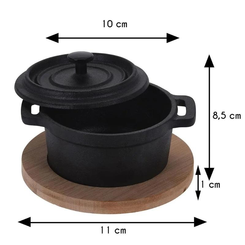 Product image: Cast iron baking dish ø10cm, , medium-null