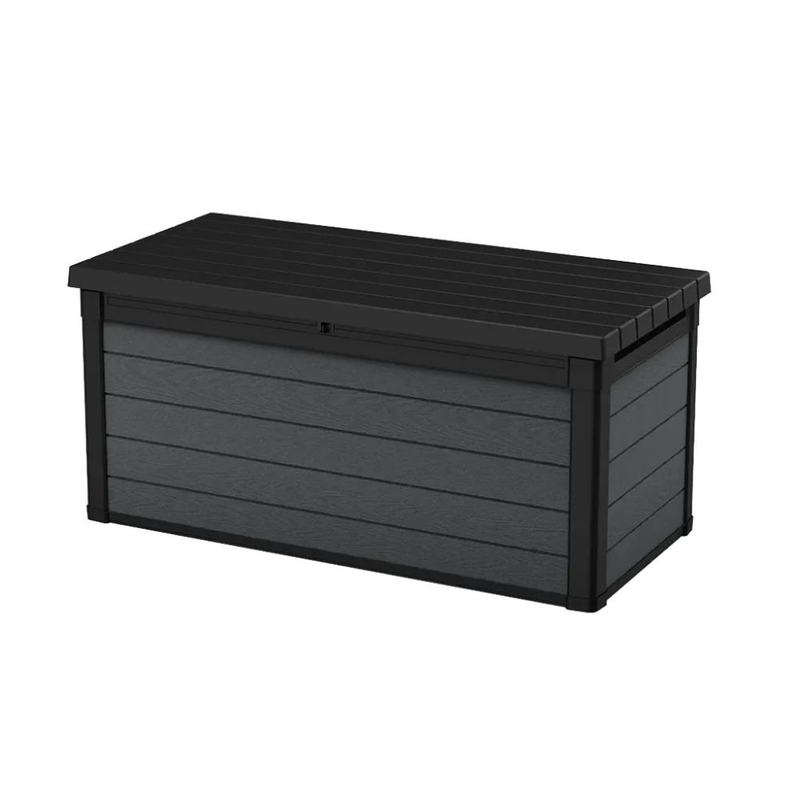 Product image: Keter cortina κουτί αποθήκευσης εξωτερικού χώρου 570l σε χρώμα γκρι ξύλου (151.7 x 72.5 x 70 εκ.), , medium-null