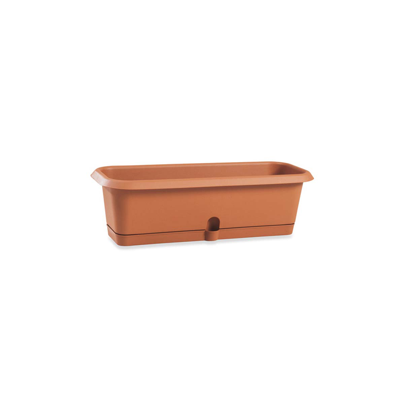 Product image: Flowerpot flora 30cm plastic terracota-null
