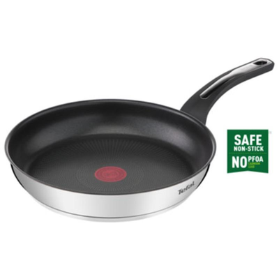 Tefal new emotion frypan 30cm induction, Inox, medium