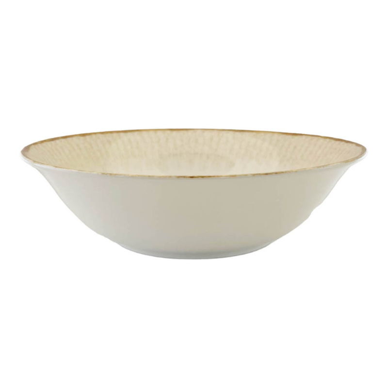 Ankor desire beige salad bowl 23cm (825646), , medium-null