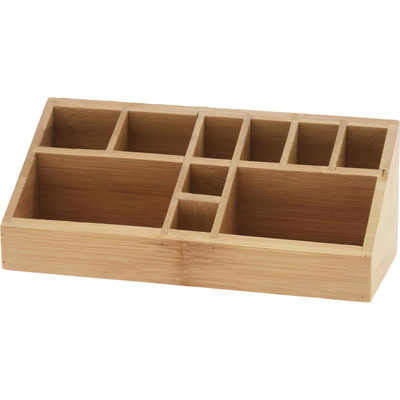 Eleganza make up organiser bamboo 23x9x8.5cm, , medium