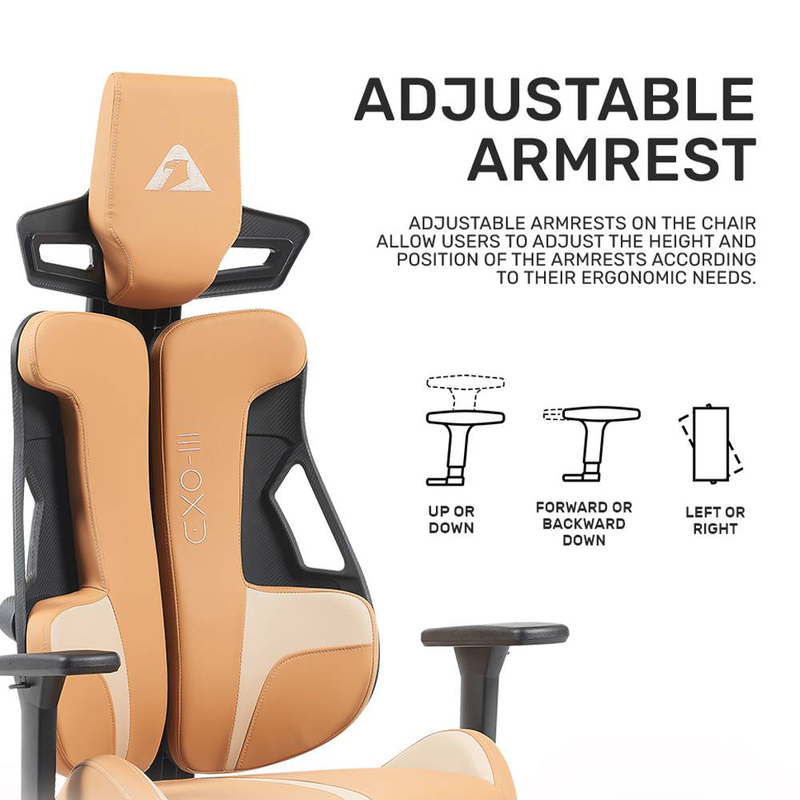 Armaggeddon gaming chair pu leather exo-III gravity-null