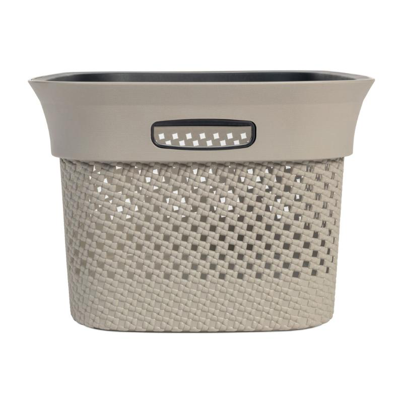 Product image: Dea laundry basket woolly 45l - grey, , medium-null