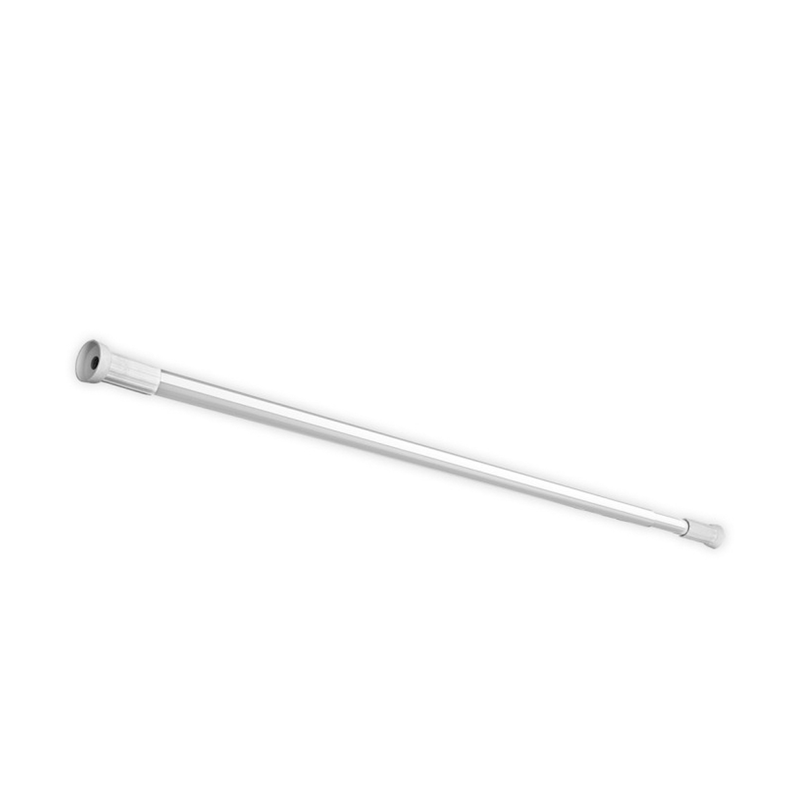 Bathroom curtain pipe 70x118cm white-null