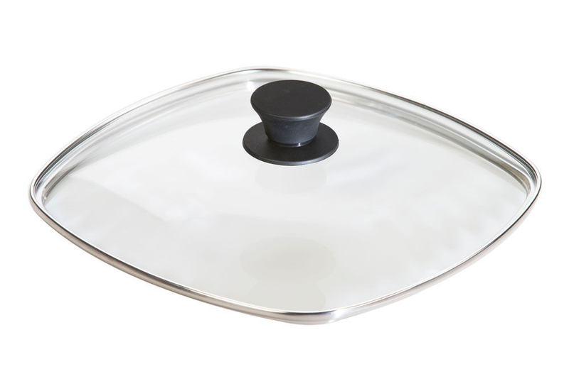 Lodge 26.67 cm square glass lid, , medium image number null