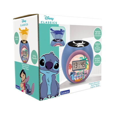 Lexibook stitch projector alarm clock rl977d, , medium