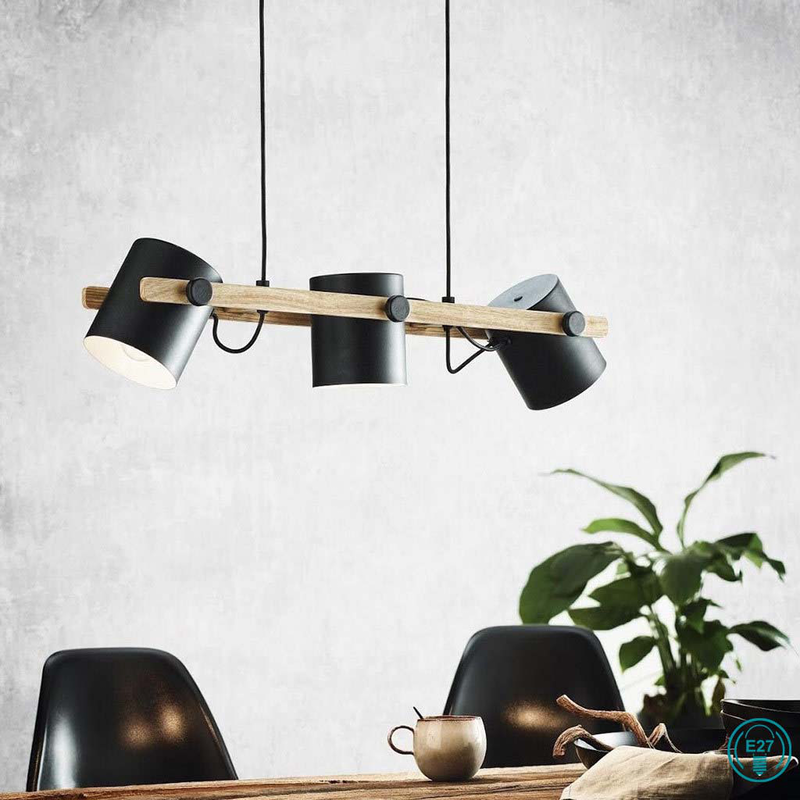 Product image: Eglo 'hornwood' pendant light 3xe27 780mm, , medium-null