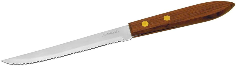 Fackelmann nirosta wooden steak knife 21cm 41723, , medium-null