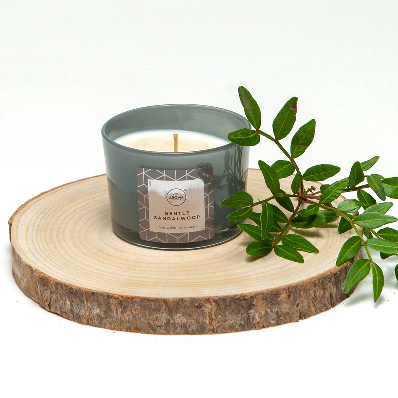 Aroma elegance candle Gentle sandalwood 115gr, , medium-null