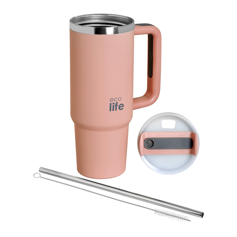 Product image: Ecolife tumbler 900ml flamingo pink, , medium-null