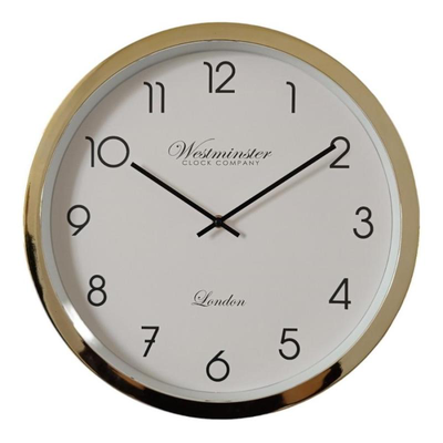 Wall clock 40cm - gold, , medium