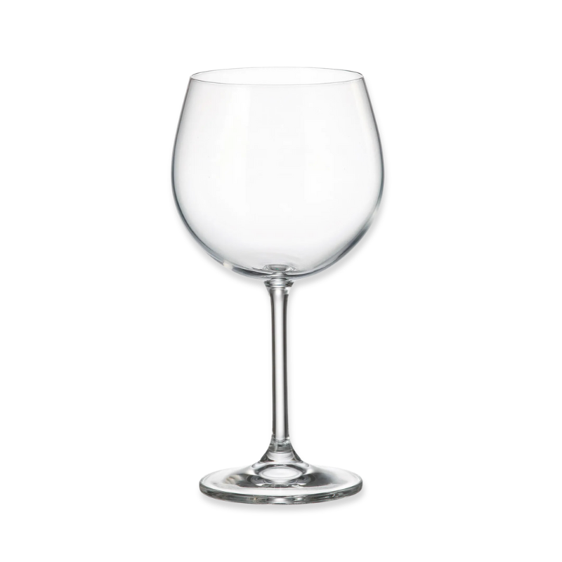 Product image: Crystal bohemia colibri red wine glass - 570ml - 6pcs set-null