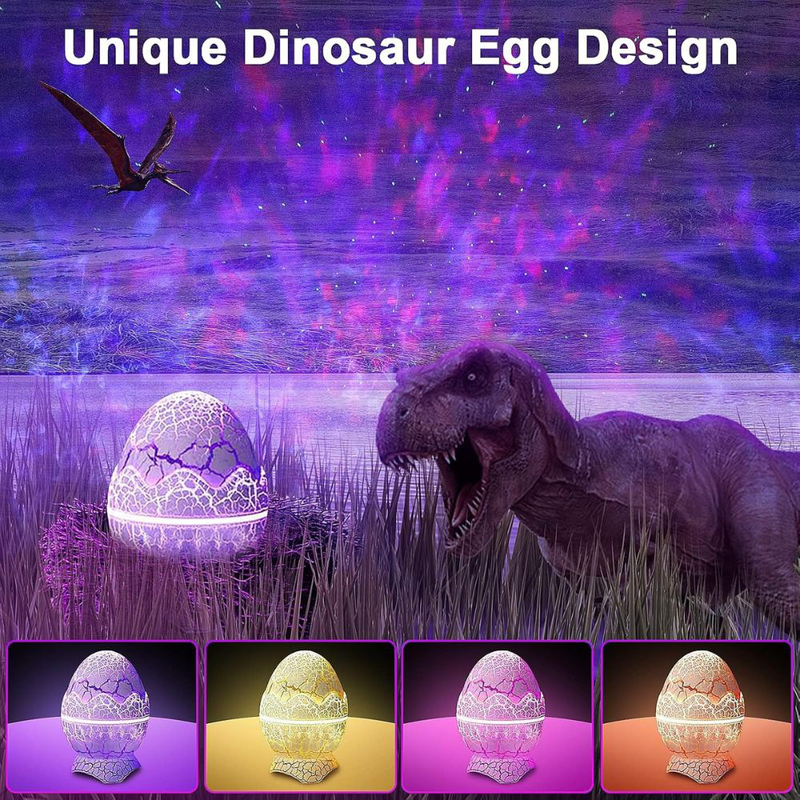 Προβολέας galaxy nightlight dinosaur egg led με ενσωματωμένο ηχείο και προσαρμόσιμο φως, , medium-null