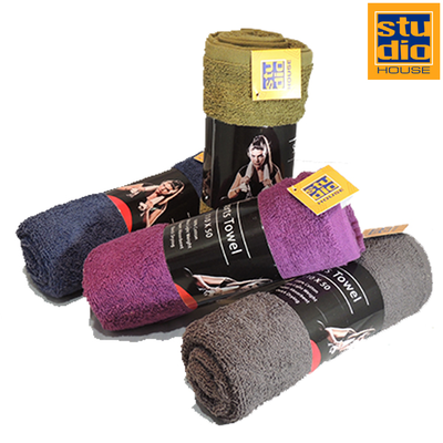 Studio house pure gym towel 110x50 marine, , medium