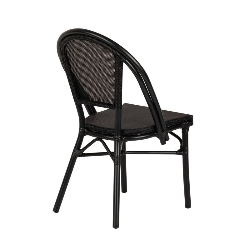 Καρεκλα κηπου dalila μαυρο αλουμινιο/ύφασμα 50x56x86cm, , medium image number null