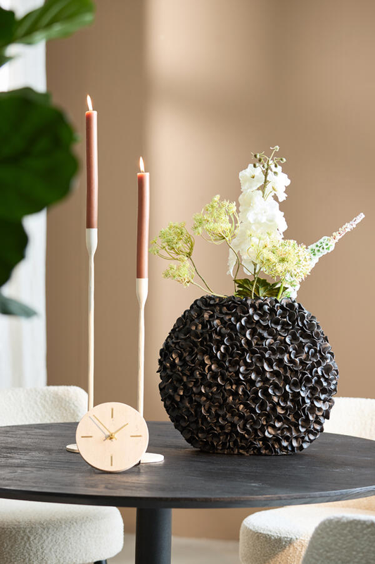 Phylia vase matt black - large-null