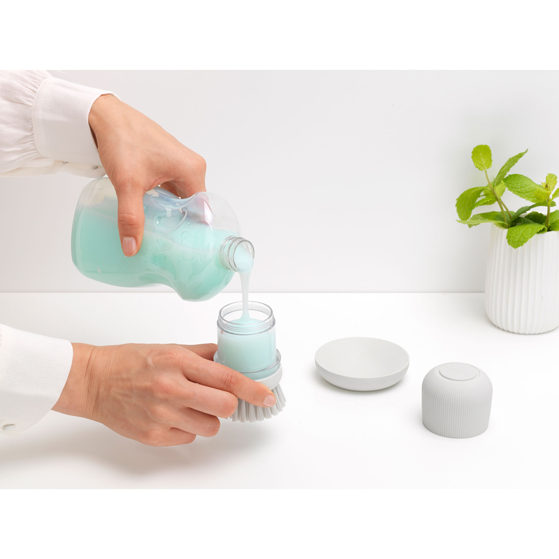 Product image: Brabantia soap dispenser brush light grey, , medium-null