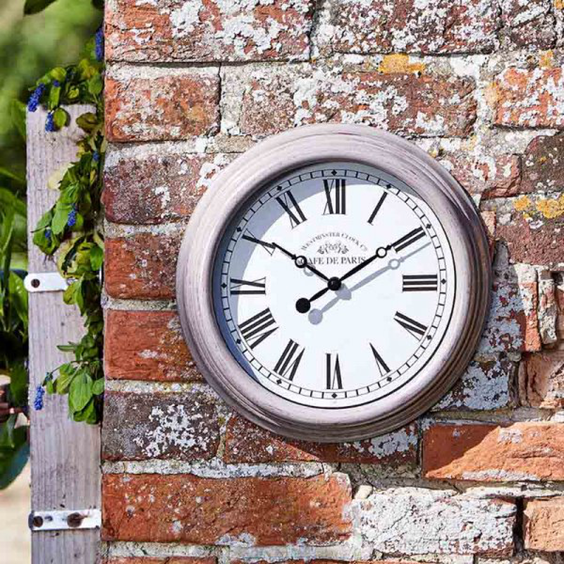 Smart biarritz grey clock 30cm, , medium image number null