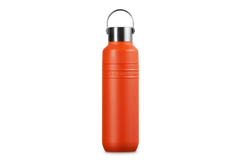 Le creuset - volcanic insulated water bottle 0.5l, , medium-null