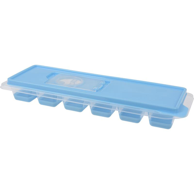 Excellent houseware ice cube tray with lid - assorted colors, , medium