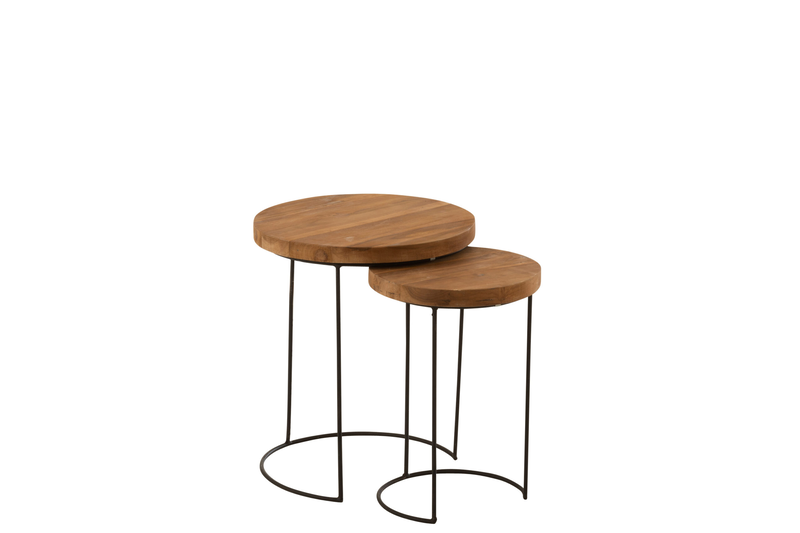 Set of 2 sidetables, , medium-null