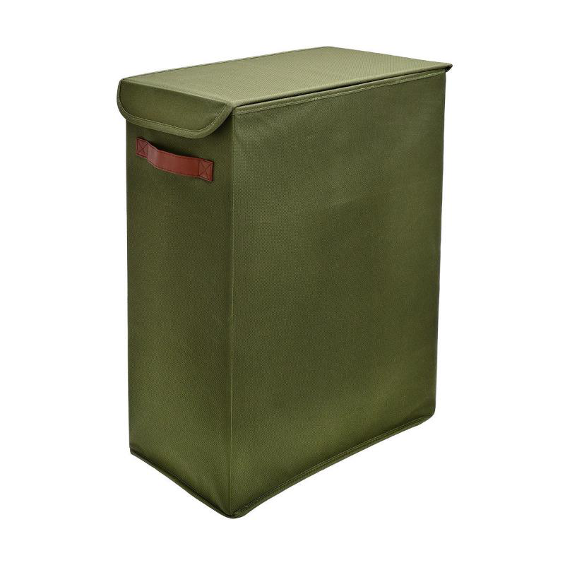 Estia laundry basket 38x20x55 - dark green, , medium-null