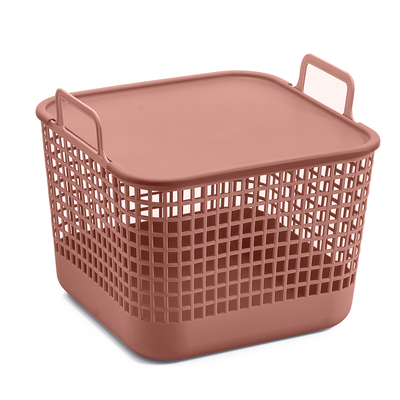 Future 52lit laundry basket pink, Pink, medium