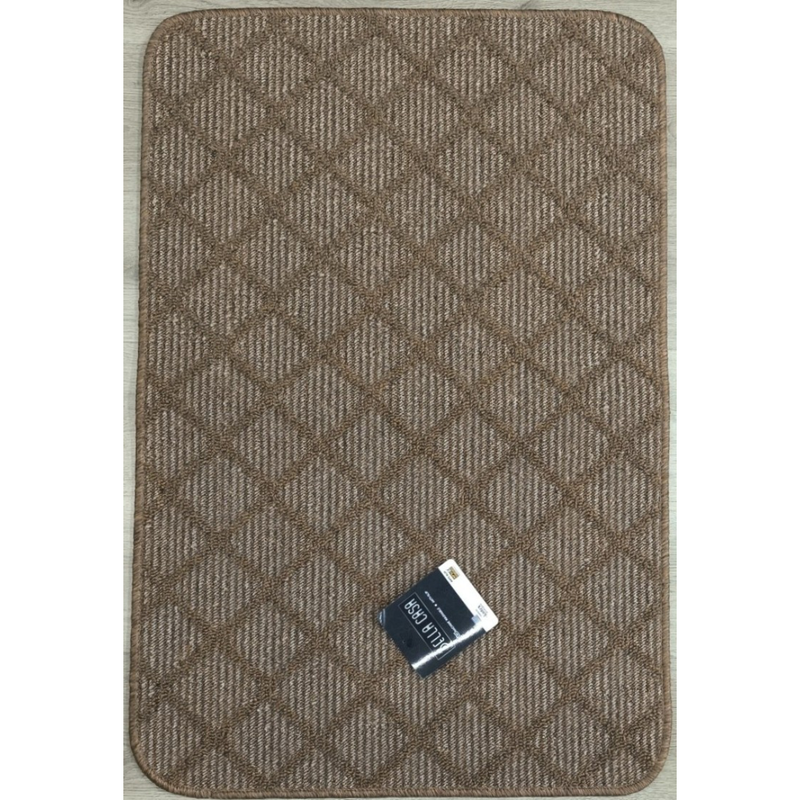 Melrose carpet 67x140cm - chestnut/cream, , medium-null