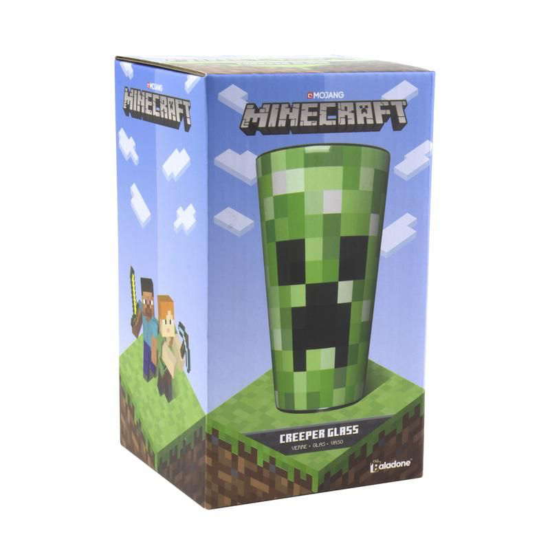 Paladone minecraft creeper glass pp6729mcf, , medium-null