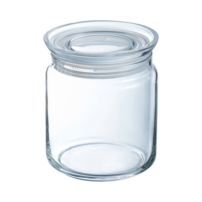 Luminarc pure jar storage jar with glass lid 0.75l
