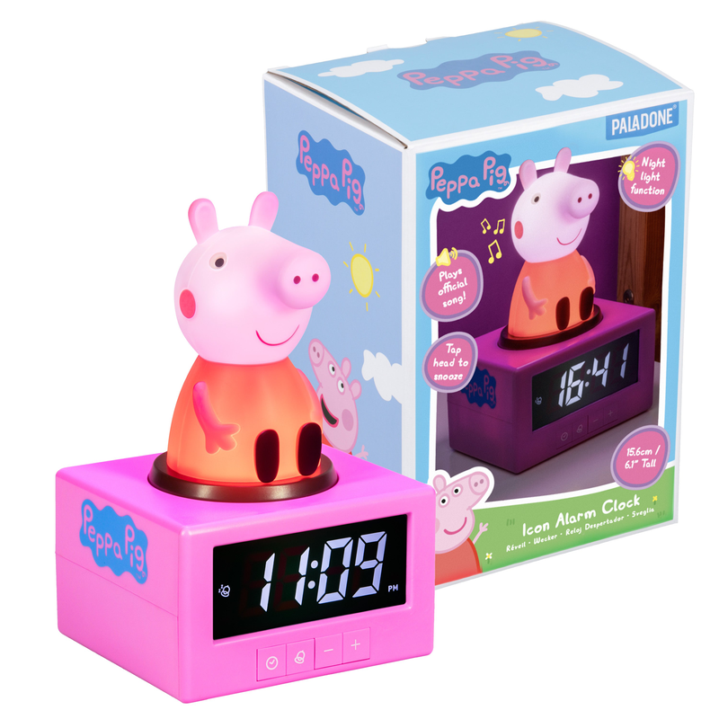 Paladone peppa pig icon alarm clock, , medium-null