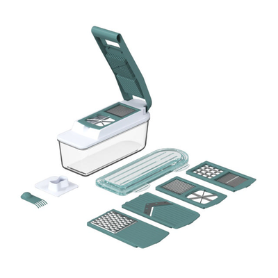 Five multifunction slicer 10pcs - light green, , medium