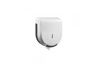 Luxe white toilet paper dispenser, , medium