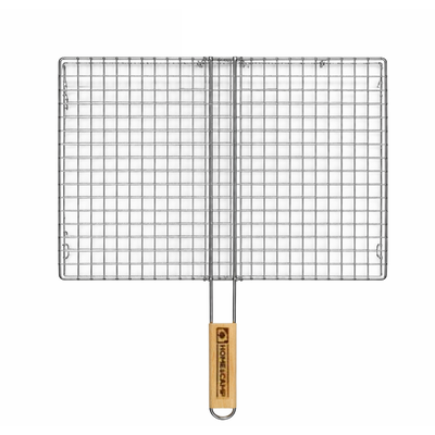 Home & camp inox bbq grill 40 x 28cm, , medium
