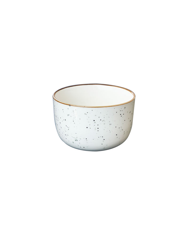 Μπολ λευκο με μαυρες κηλιδες 11x11cm, , medium-null