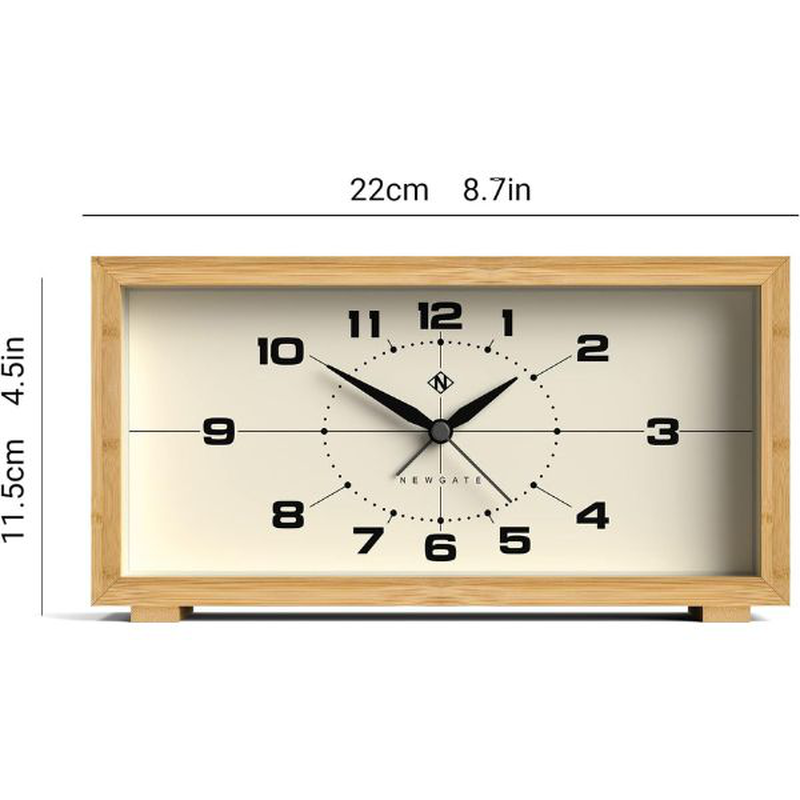 Newgate lemur alram clock in bamboo, , medium image number null