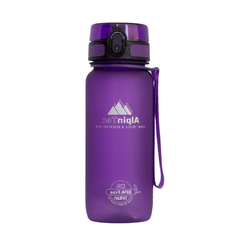 Alpintec trail water bottle - purple - 650ml-null